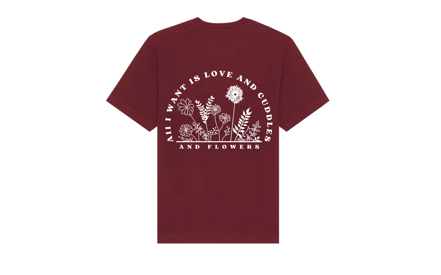 Burgundy Love Shirt