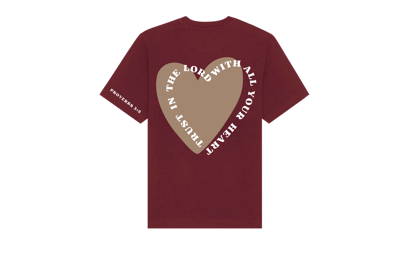 Burgundy Love Shirt