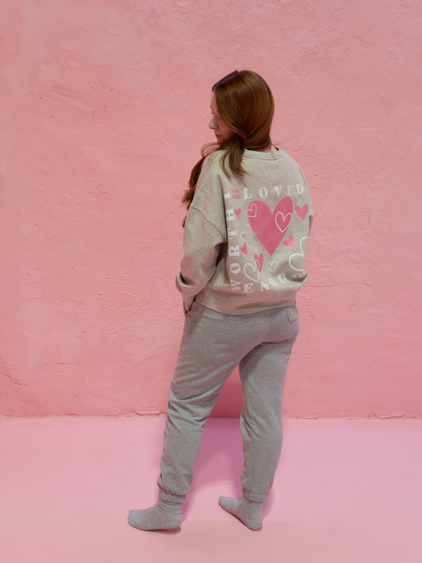 Heather-Haze Love Sweater