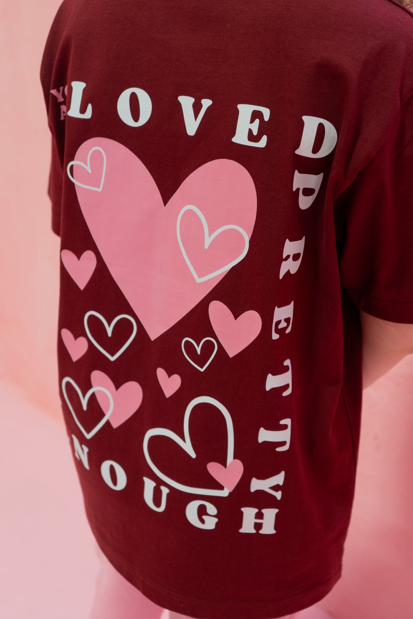 Burgundy Love Shirt