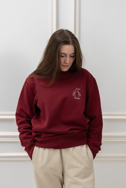 Sweatshirt Burgundy